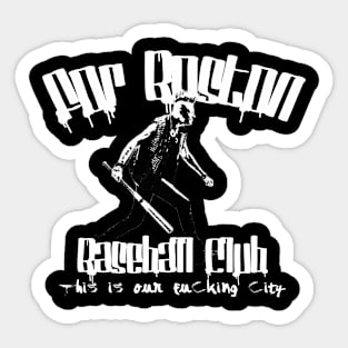 For Boston Baseball Club Sticker